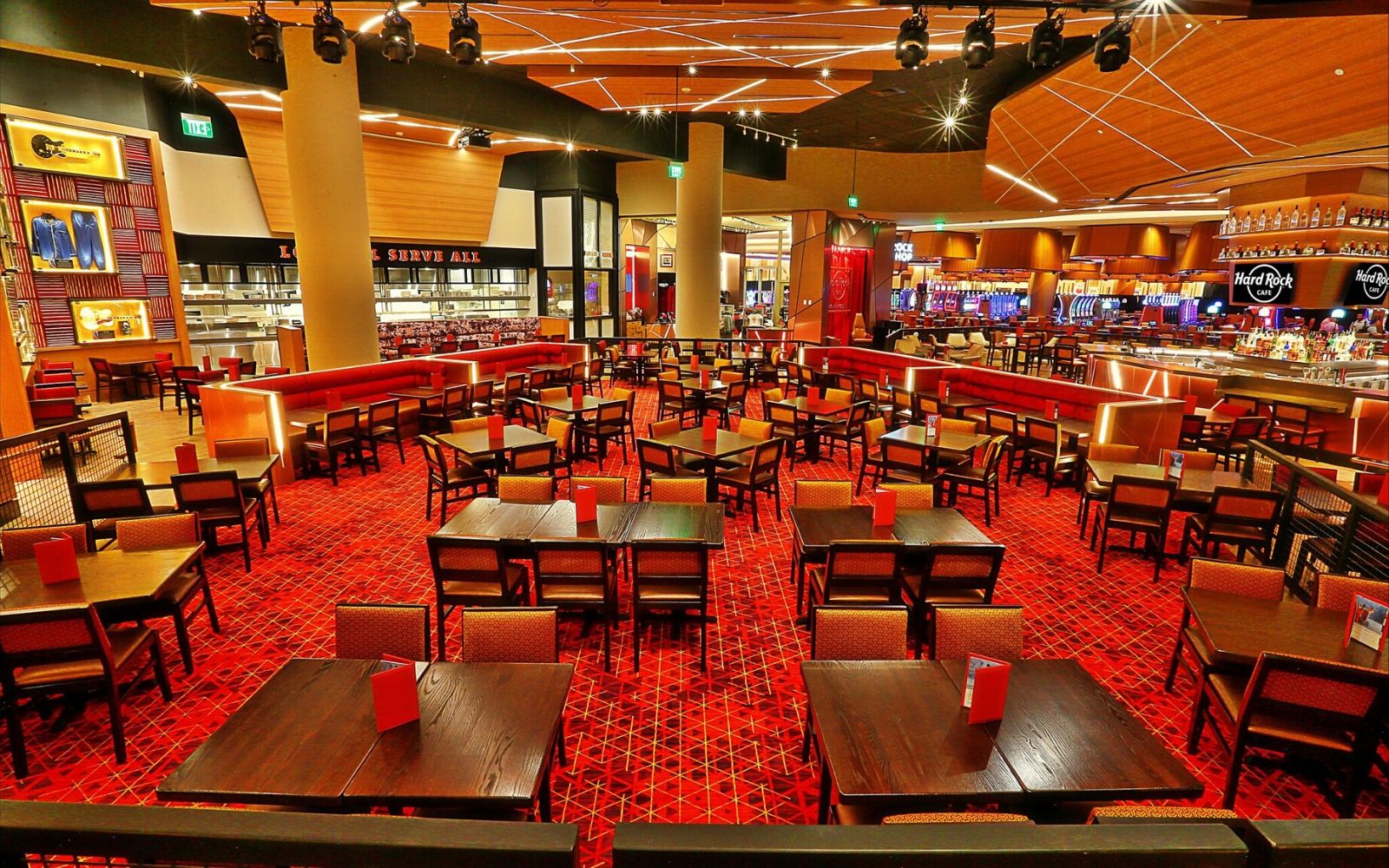 Cafe dining area