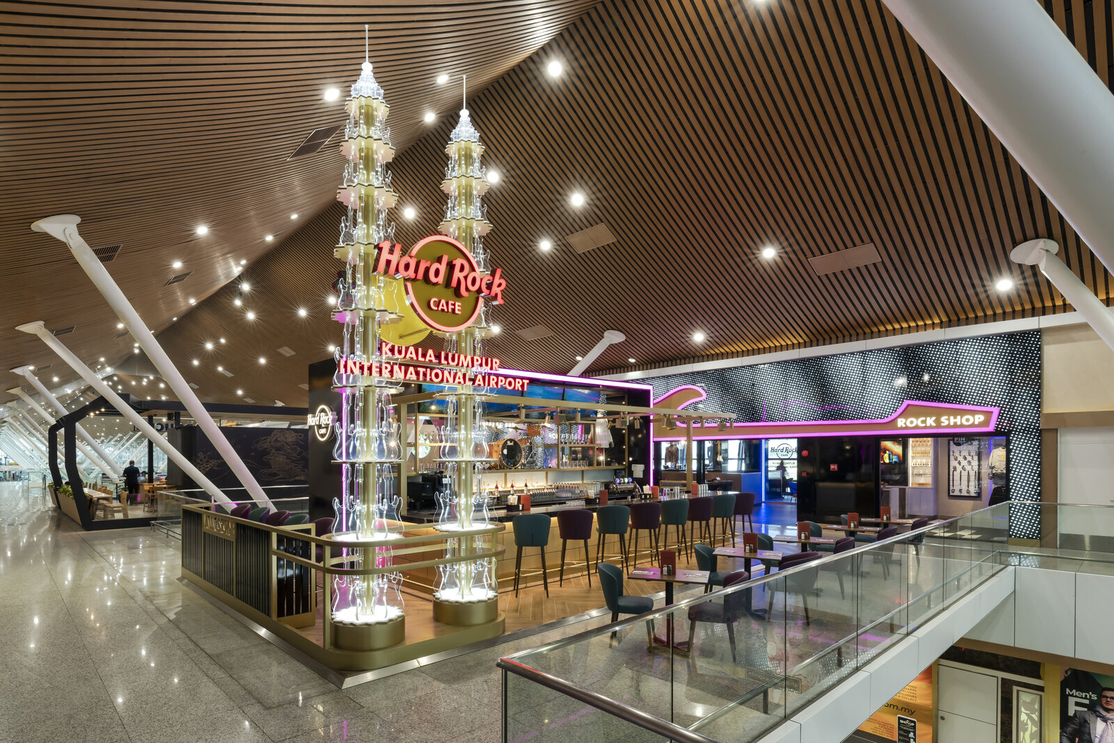 Kuala Lumpur Airport cafe