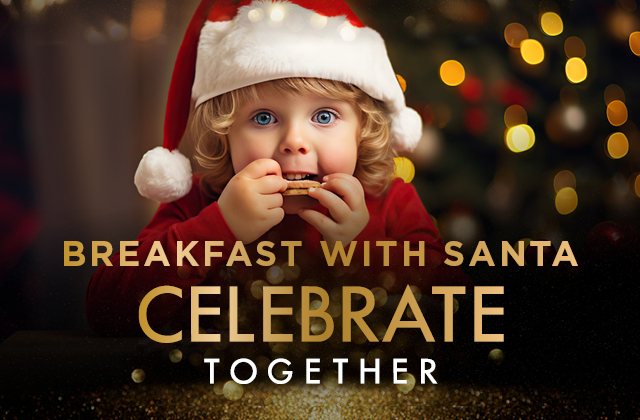 Breakfast with Santa at Hard Rock Cafe San Antonio! 🎅