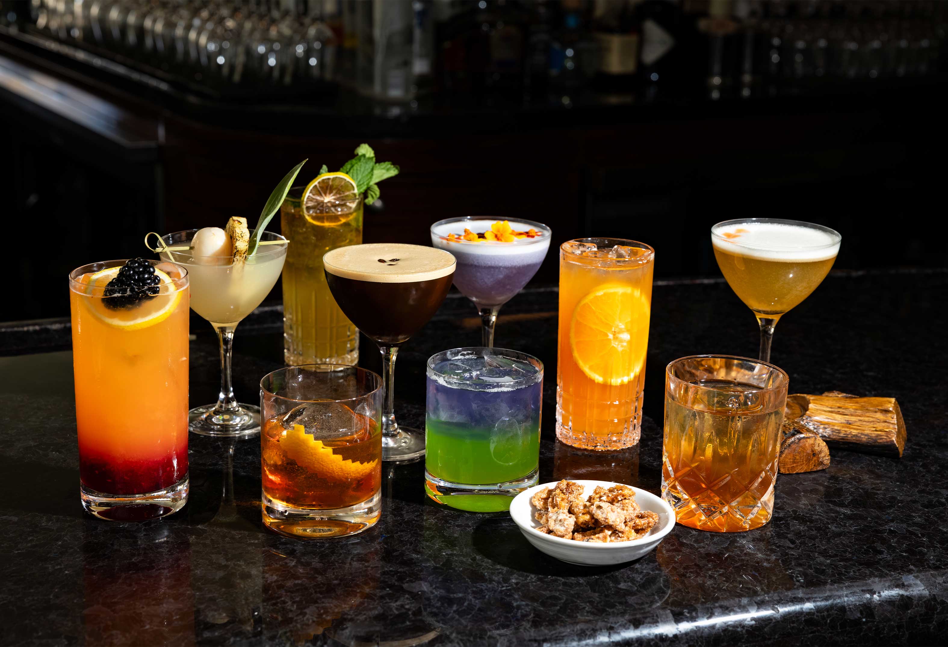 Cocktails at Council Oak Bar & Lounge