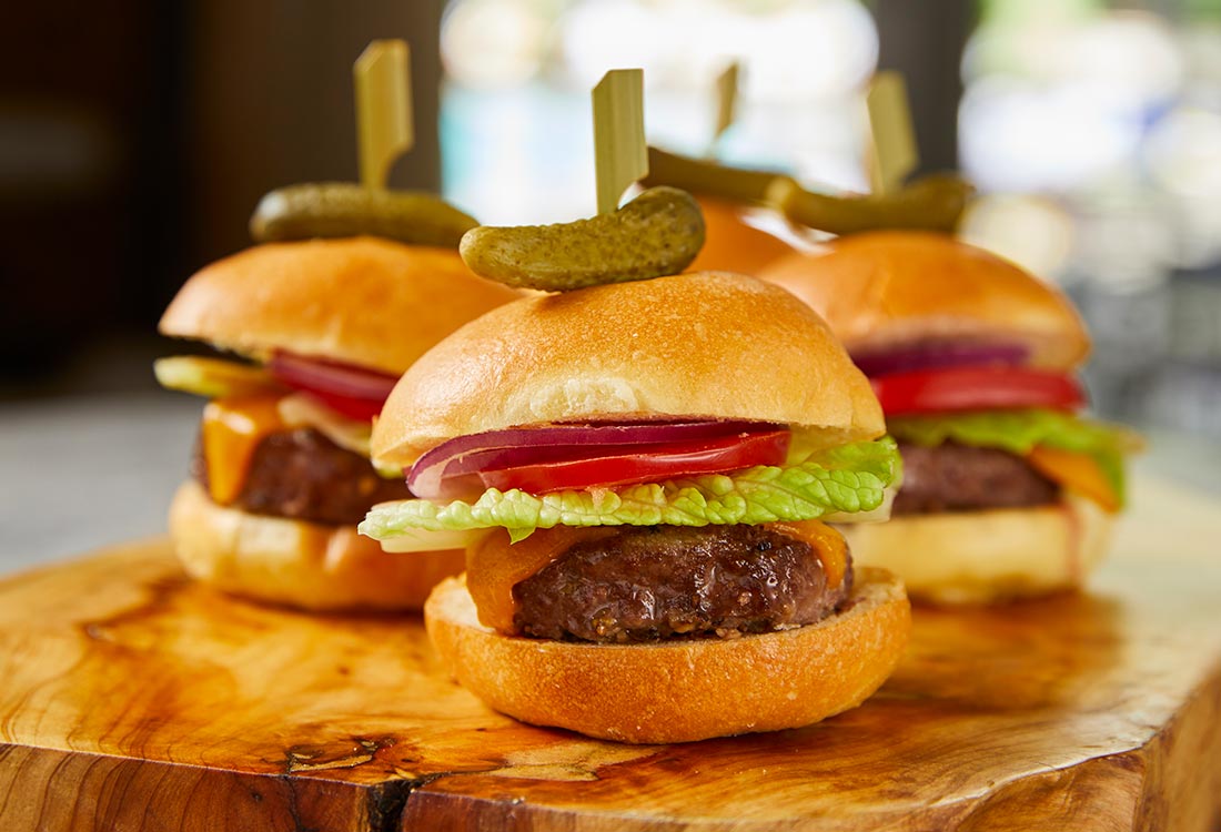 Burger sliders