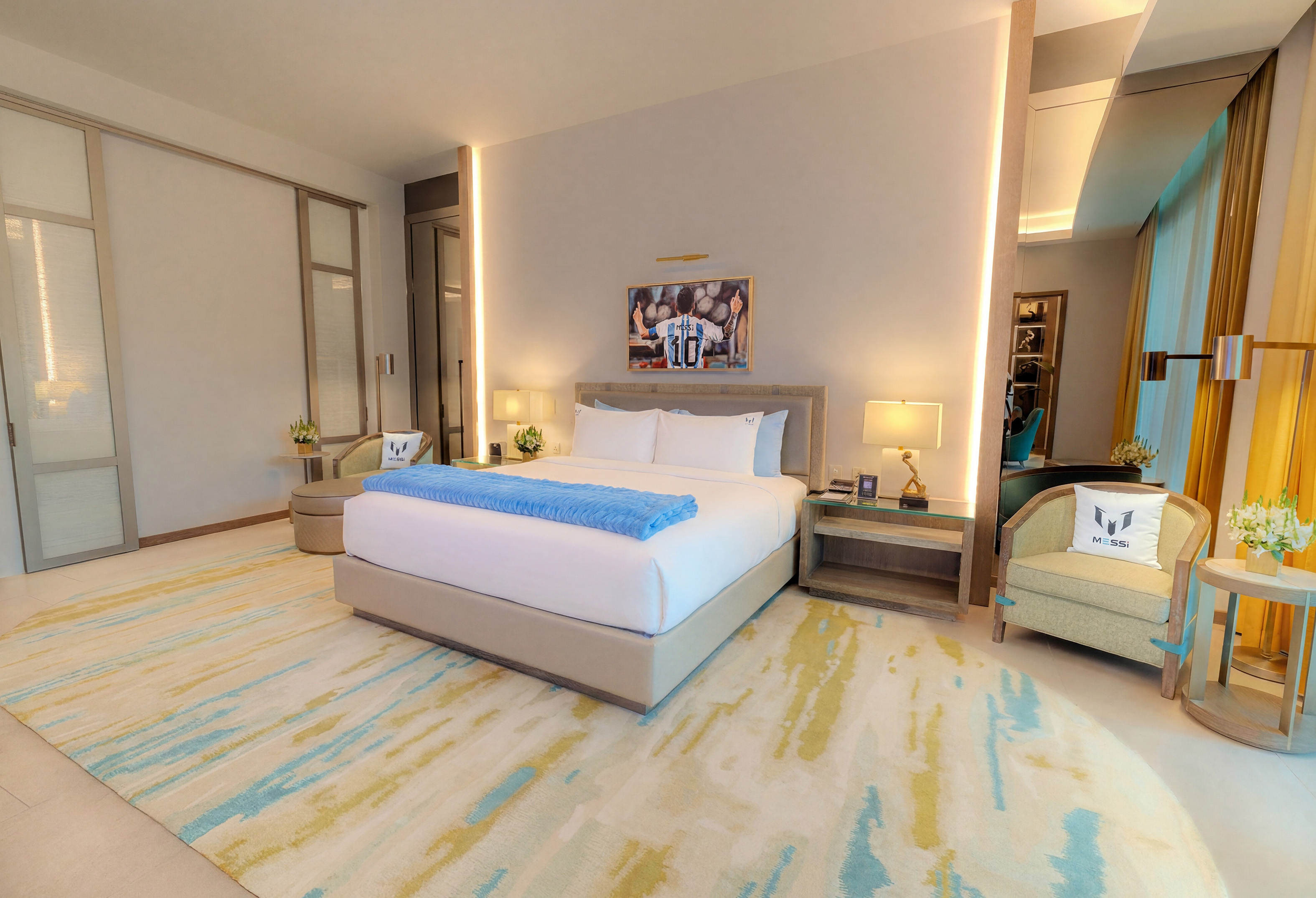 Messi Legendary Suite bedroom interior