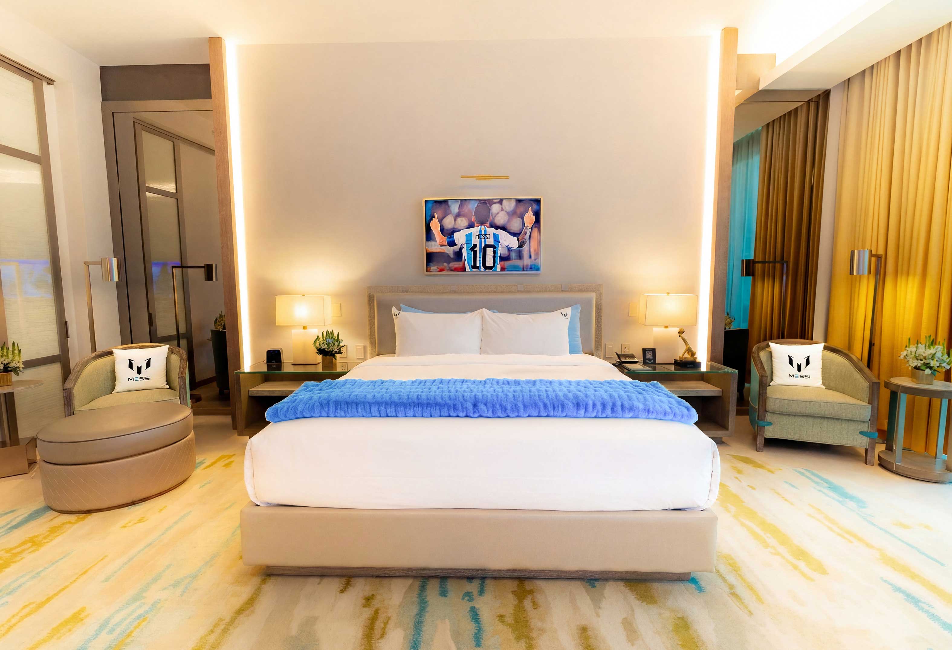 Messi Legendary Suite bedroom interior