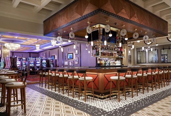 View of the Bar at The Rez Grill