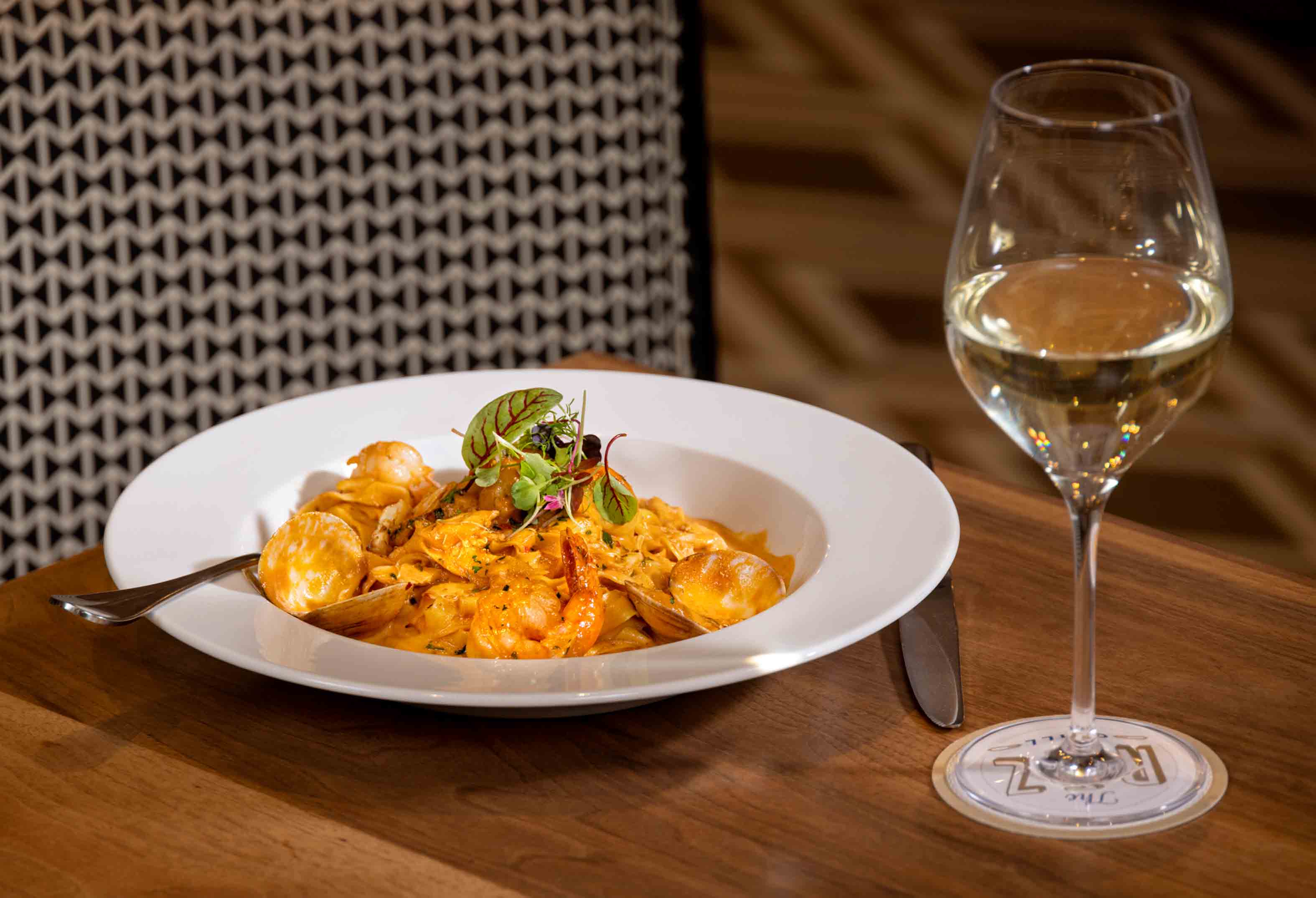 Fettuccini at The Rez Grill