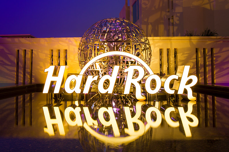 Hard Rock Hotel Exterior Sign