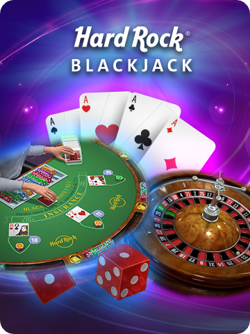 Hard Rock Blackjack and Casino mobile app artwork