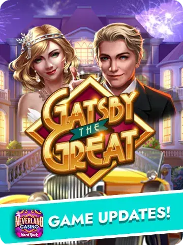 Gatsby The Great slot game in Hard Rock Neverland Casino