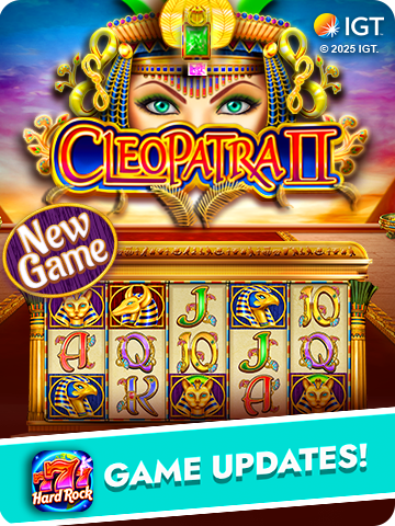 Cleopatra II IGT slot in Hard Rock Neverland Casino