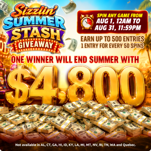 Sizzlin’ Summer Stash Giveaway $4,800 prize artwork
