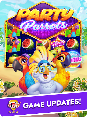 Party Parrots slot game artwork