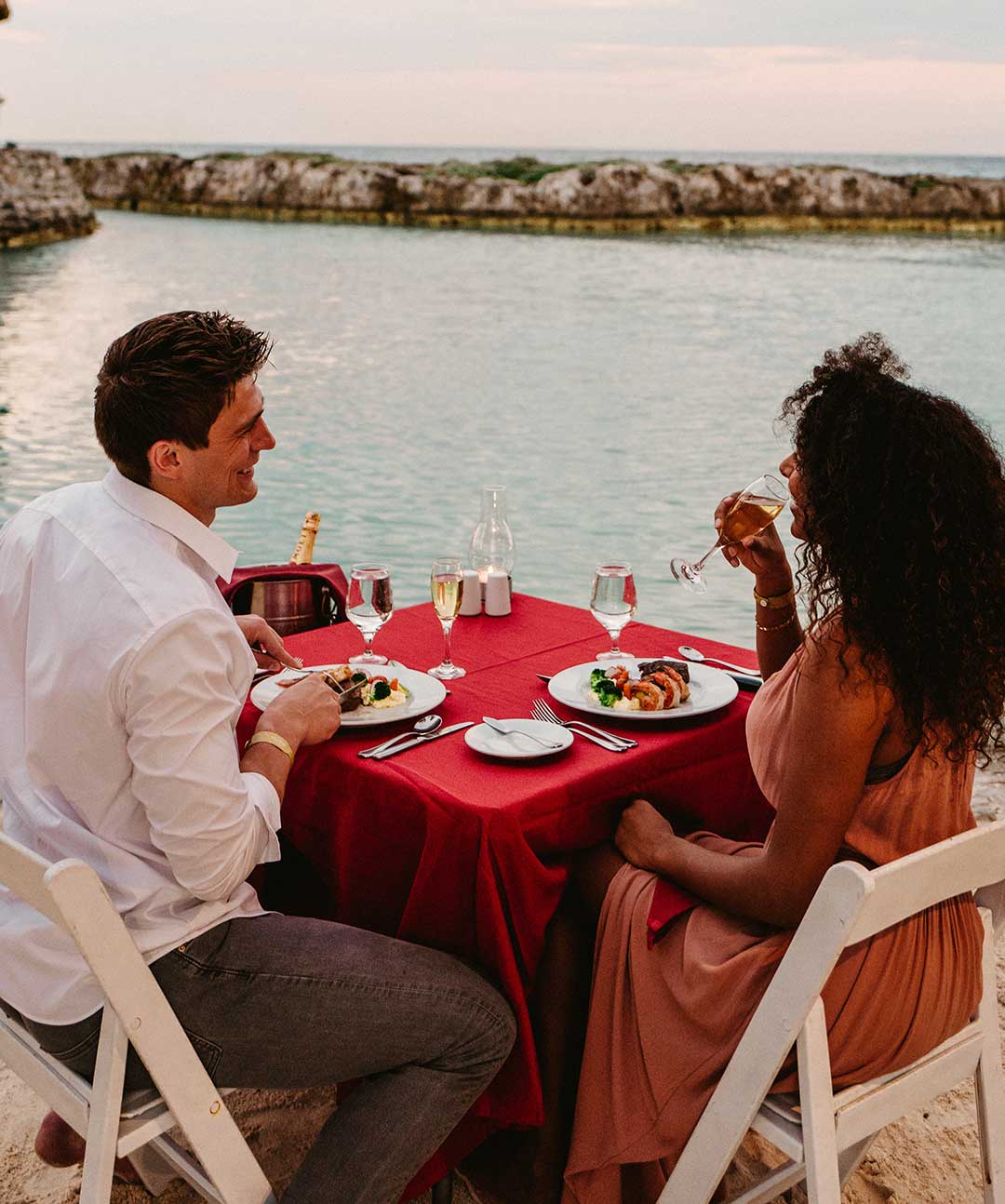 cena-romantica-hard-rock-hotel-riviera-maya