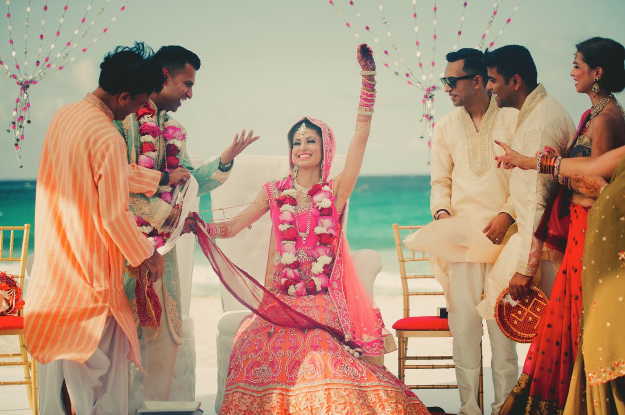 south asian wedding celebrations hard rock hotel