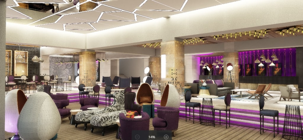 image of hotel lobby