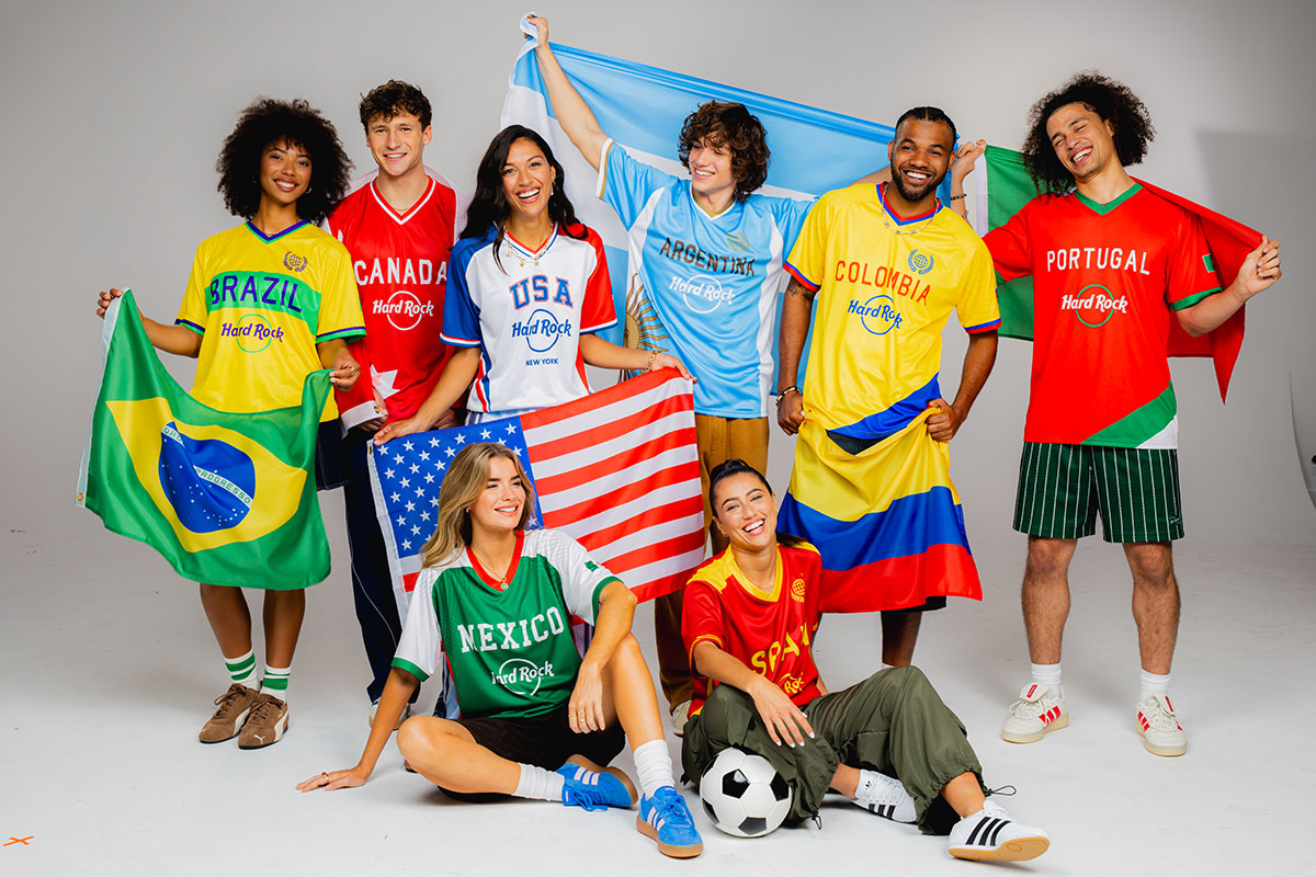   Photo Caption: Hard Rock’s global “All Teams. One Place.” campaign is uniting fans worldwide ahead