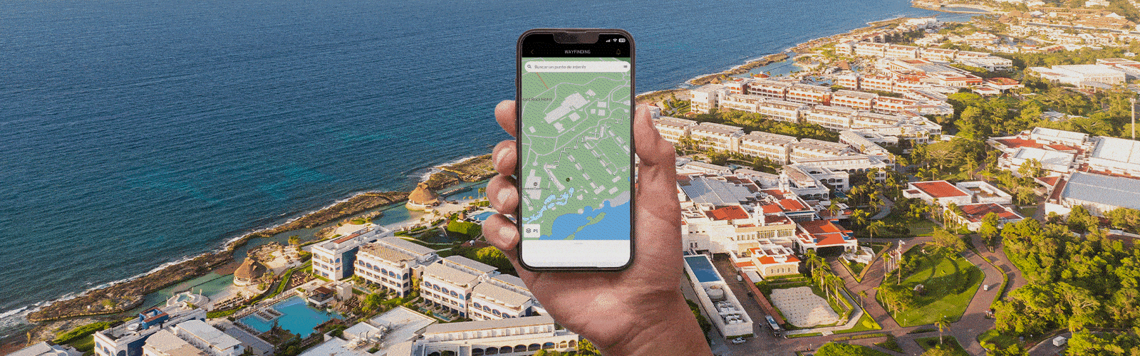 Map App Hard Rock Hotel Riviera Maya