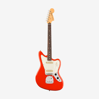 Fender Player II Jaguar Electric Guitar in Coral Red