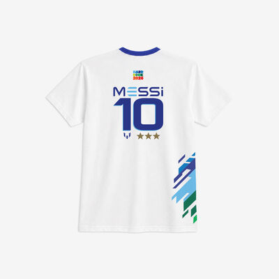 Youth Fit Messi 2026 Tee in White
