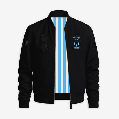 Messi Bomber Jacket in Black