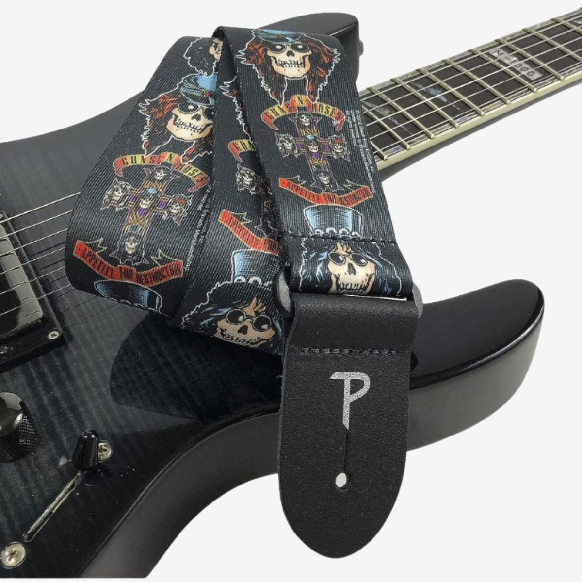 Guns N' Roses Appetite For Destruction Guitar Strap image number 3