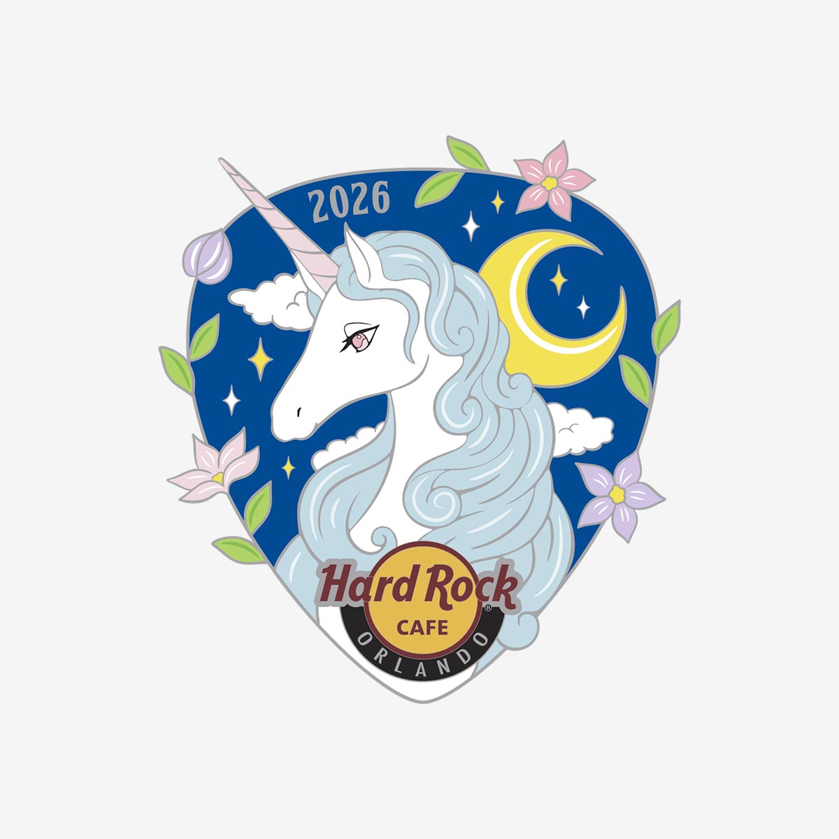 Limited Edition Orlando 2026 Unicorn Pick Pin image number 1