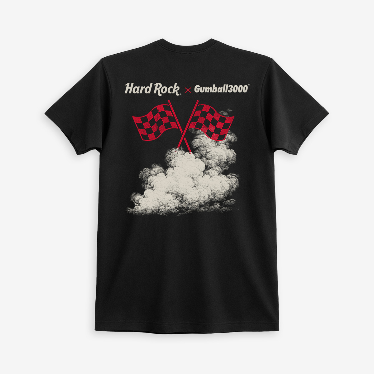 Hard Rock x Gumball 2026 Exhaust Tee in Black image number 1