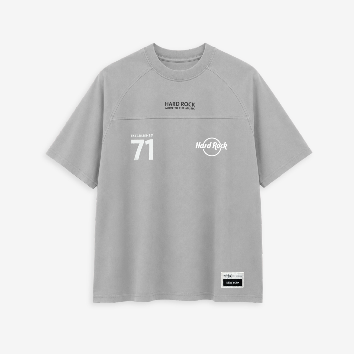 Move to the Music Panels Tee in Gray image number 1