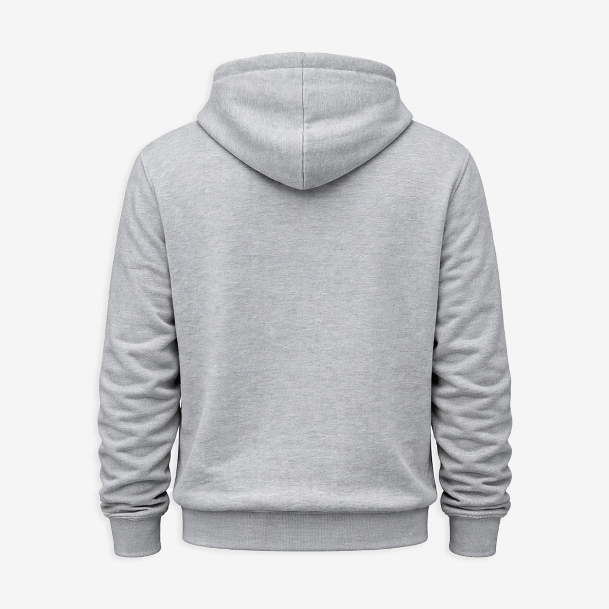 Adult Fit High Def Classic Logo Fleece Hoodie in Grey image number 3