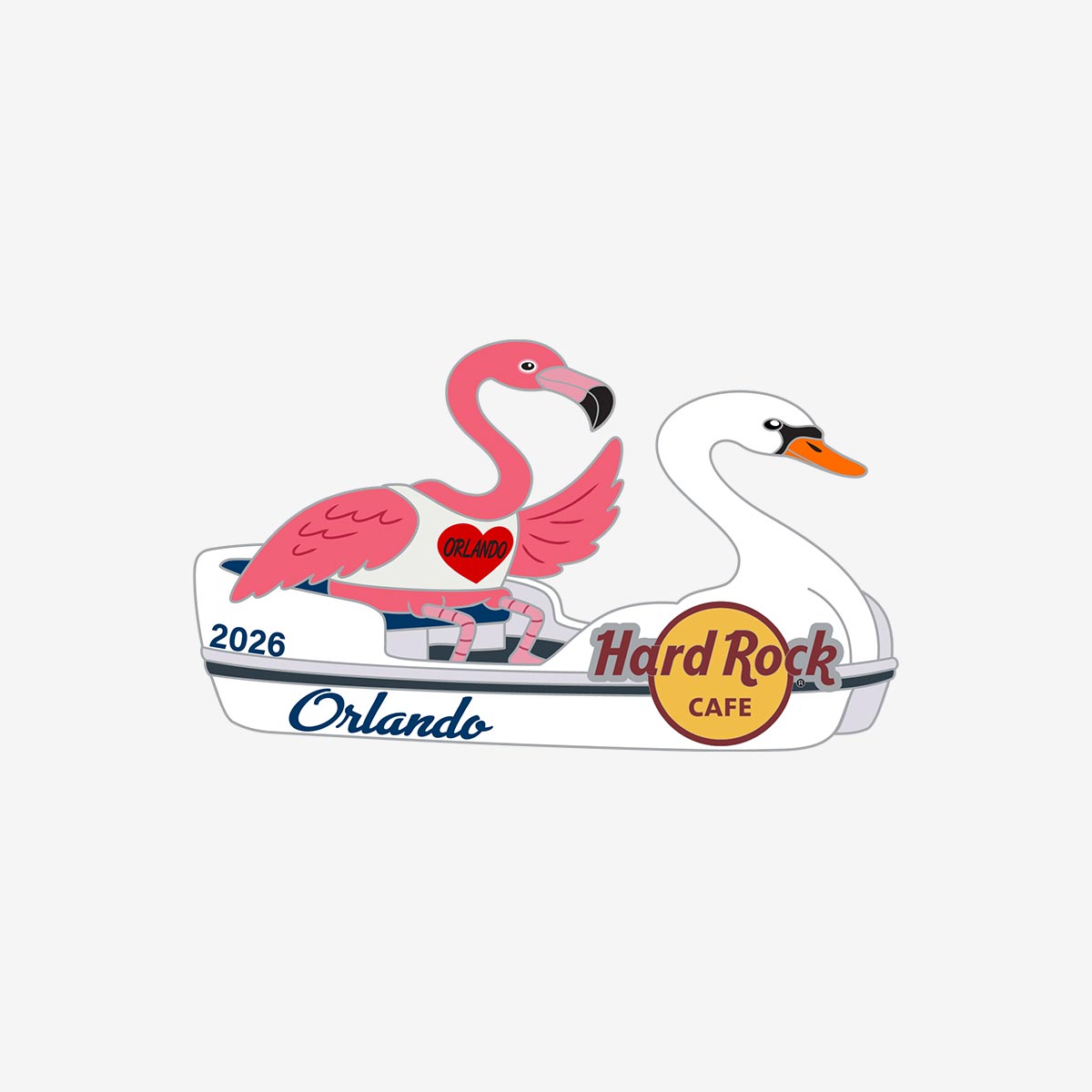 Limited Edition Orlando 2026 Swandola Pin image number 1