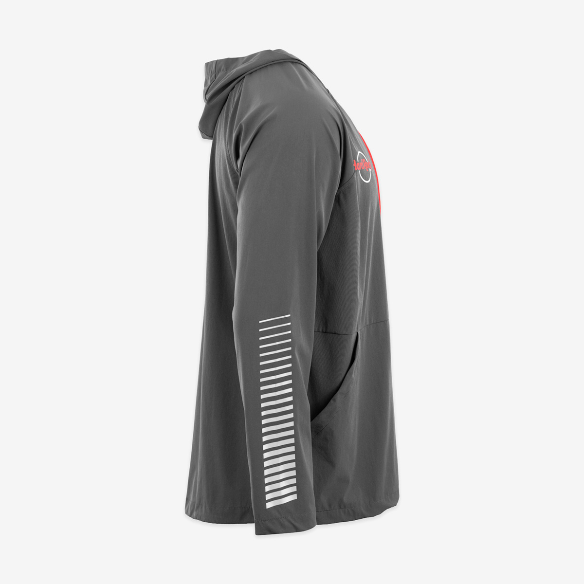 Oracle Red Bull Racing Grey Hooded Quarter Zip image number 4
