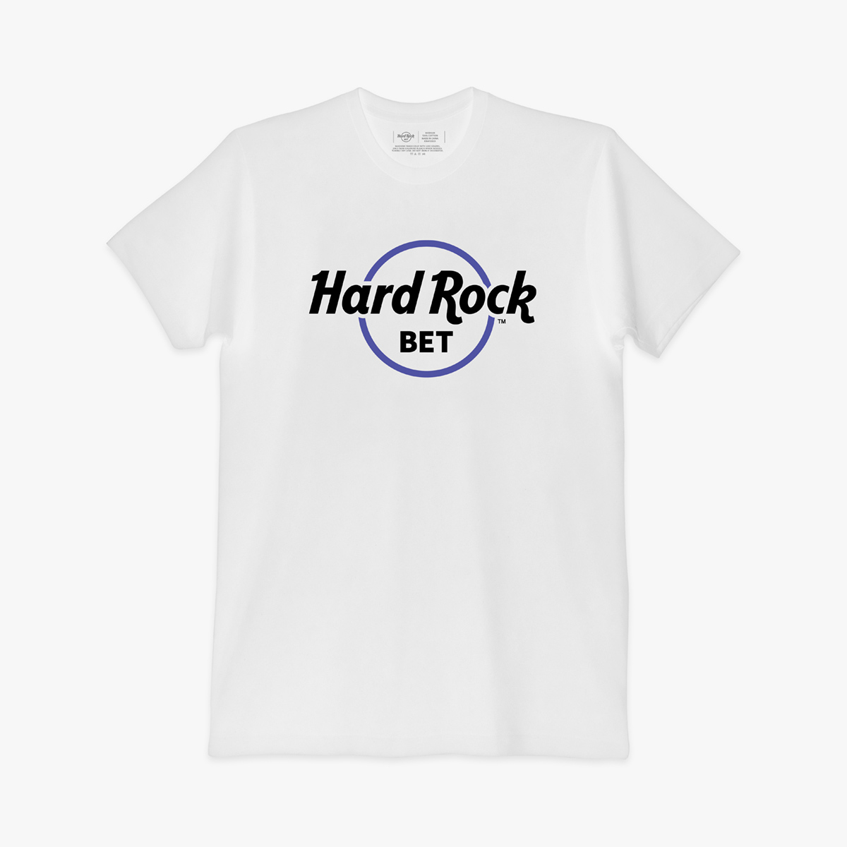Hard Rock Bet Classic Logo Tee in White image number 2