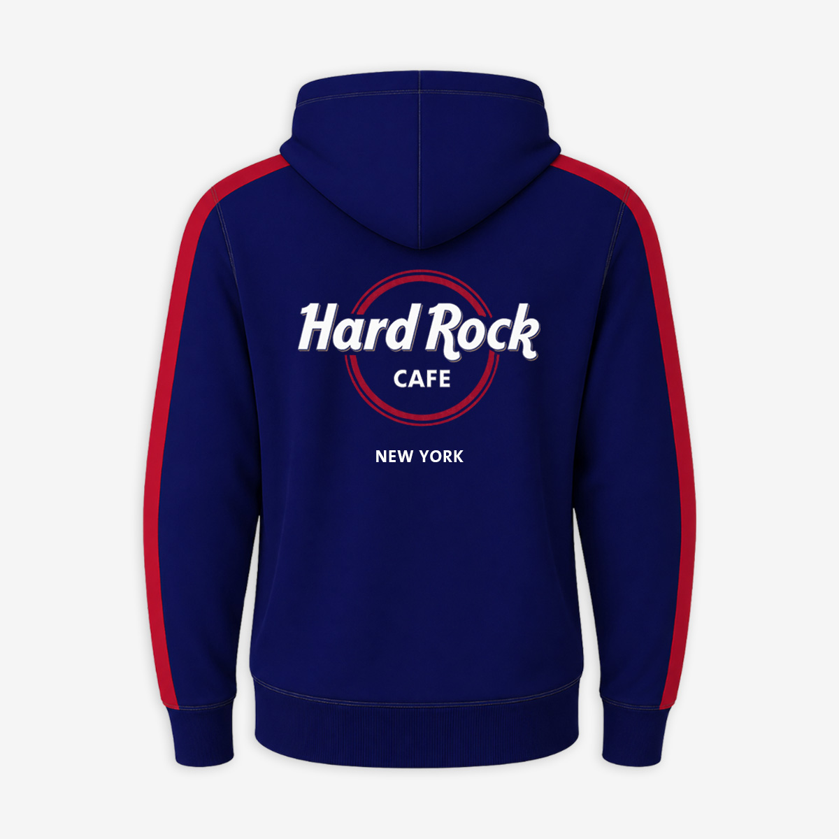 New York City Full Zip Fleece in Blue and Red image number 1