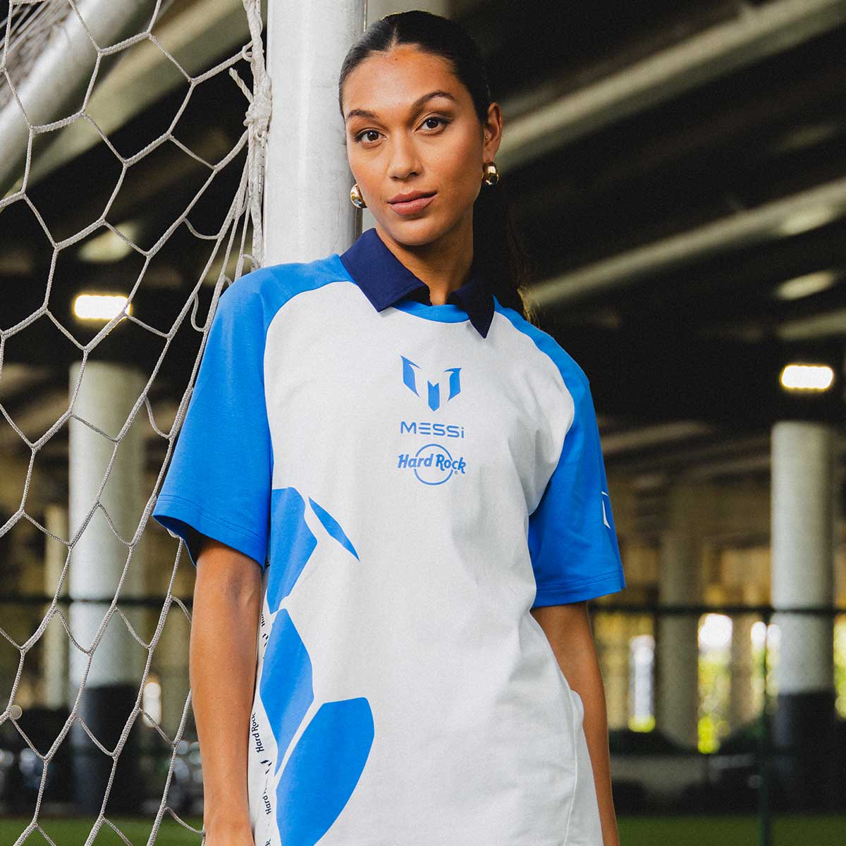 Messi 2026 Raglan Tee in White image number 5
