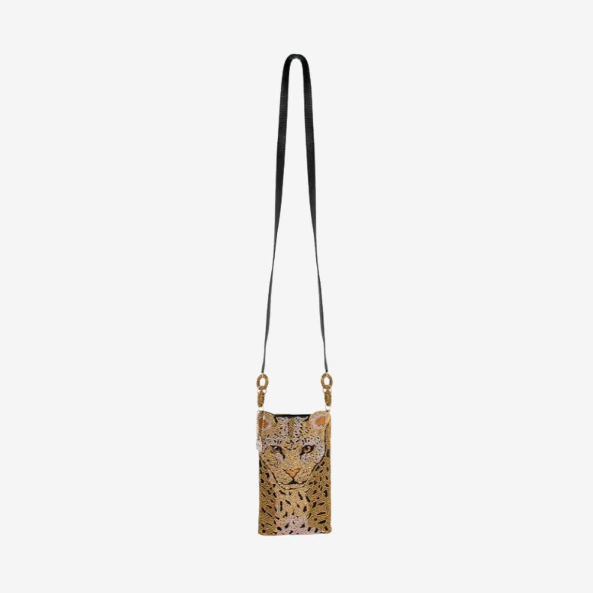 Mary Frances Gone Wild Leopard Phone Bag image number 7
