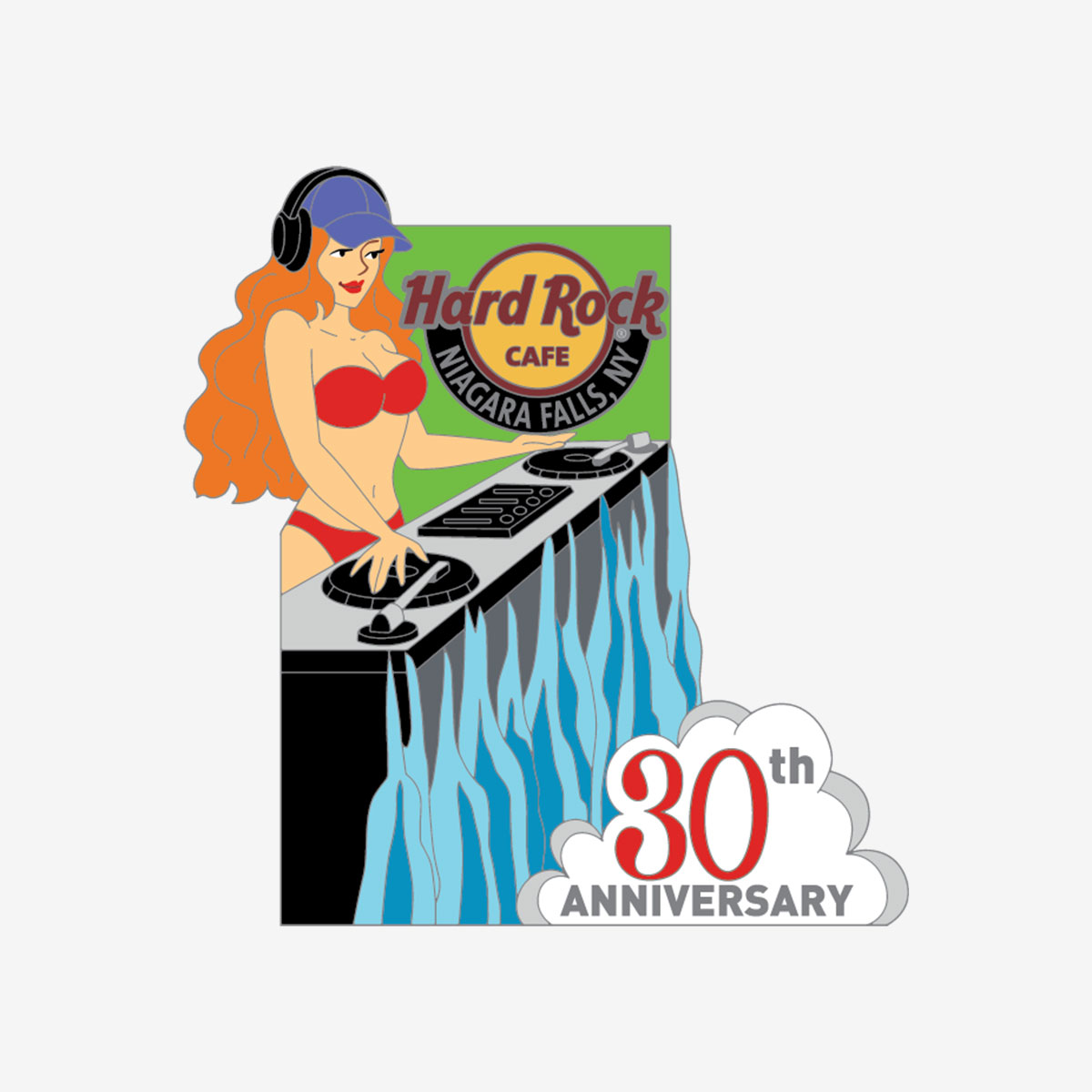 Niagara Falls 30th Anniversary Pin image number 1