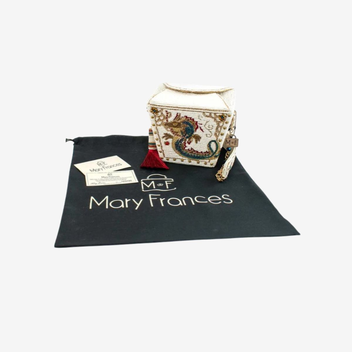 Mary Frances Noble Dragon Handbag image number 7