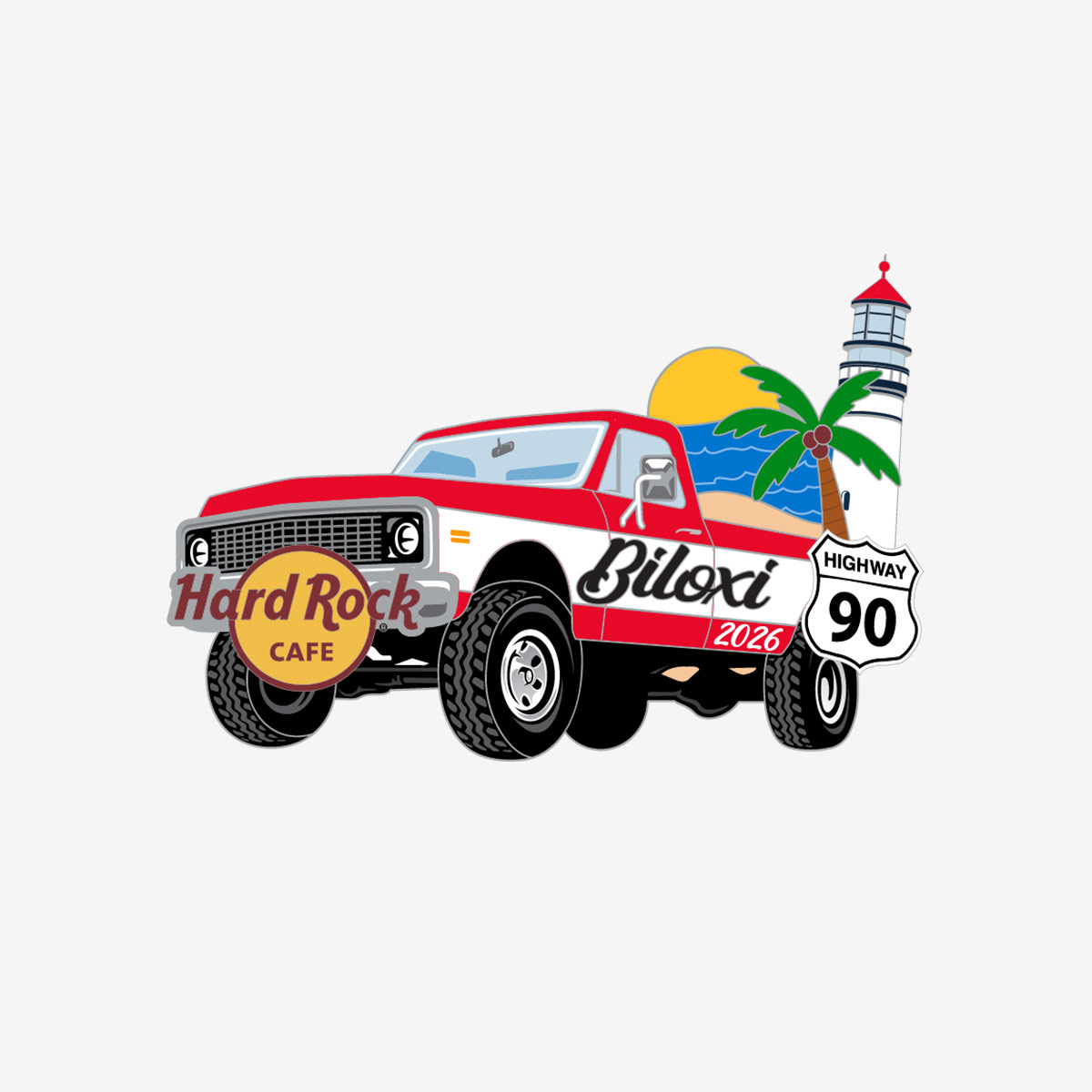 Limited Edition Biloxi Cruise Control Pin image number 1