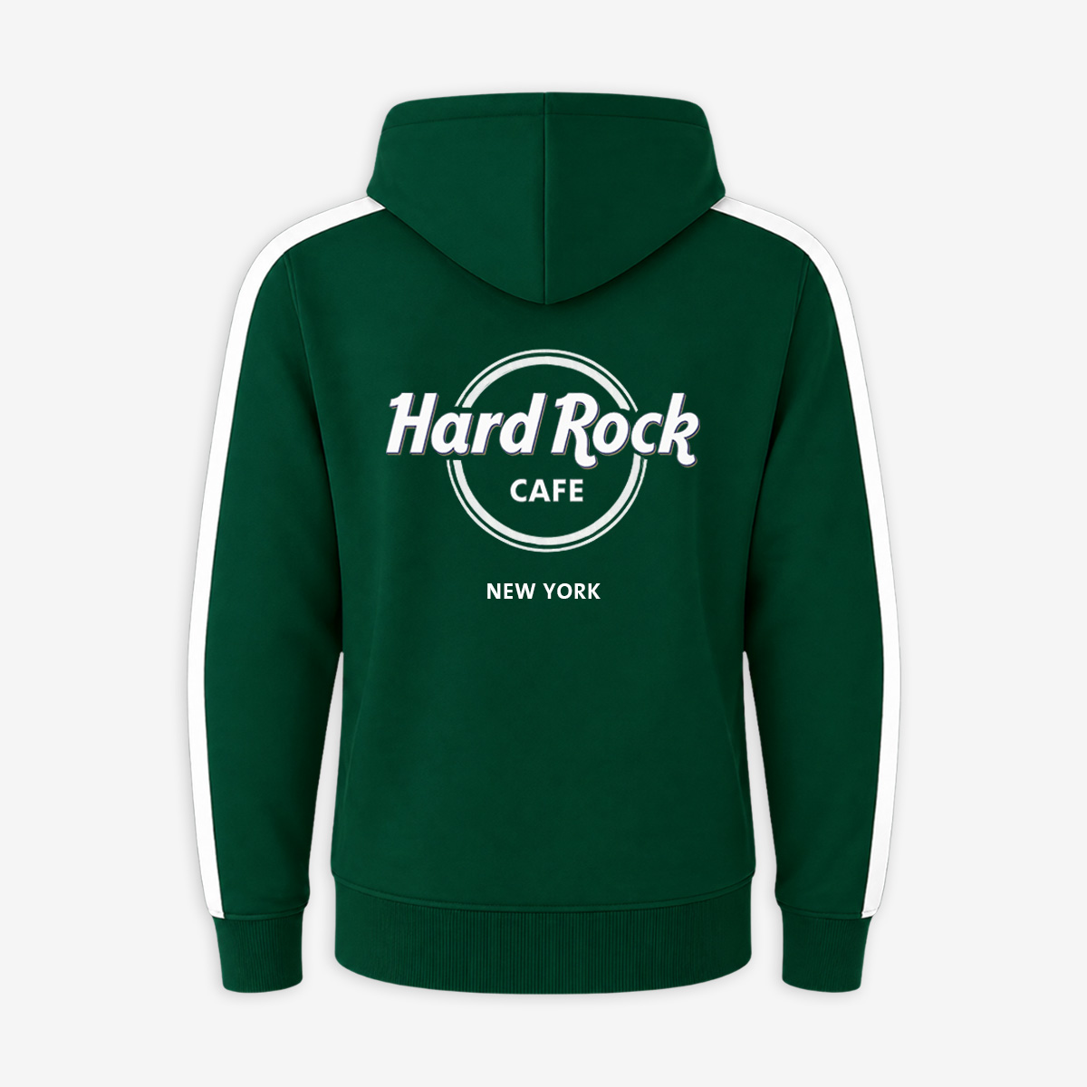 New York City Full Zip Fleece in Green and White image number 1